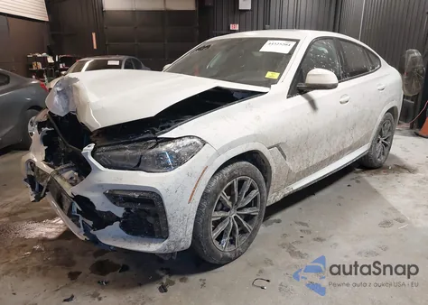 2023 BMW X6 xDrive40I из США, поврежденный, VIN 5UXCY6C06P9R42532